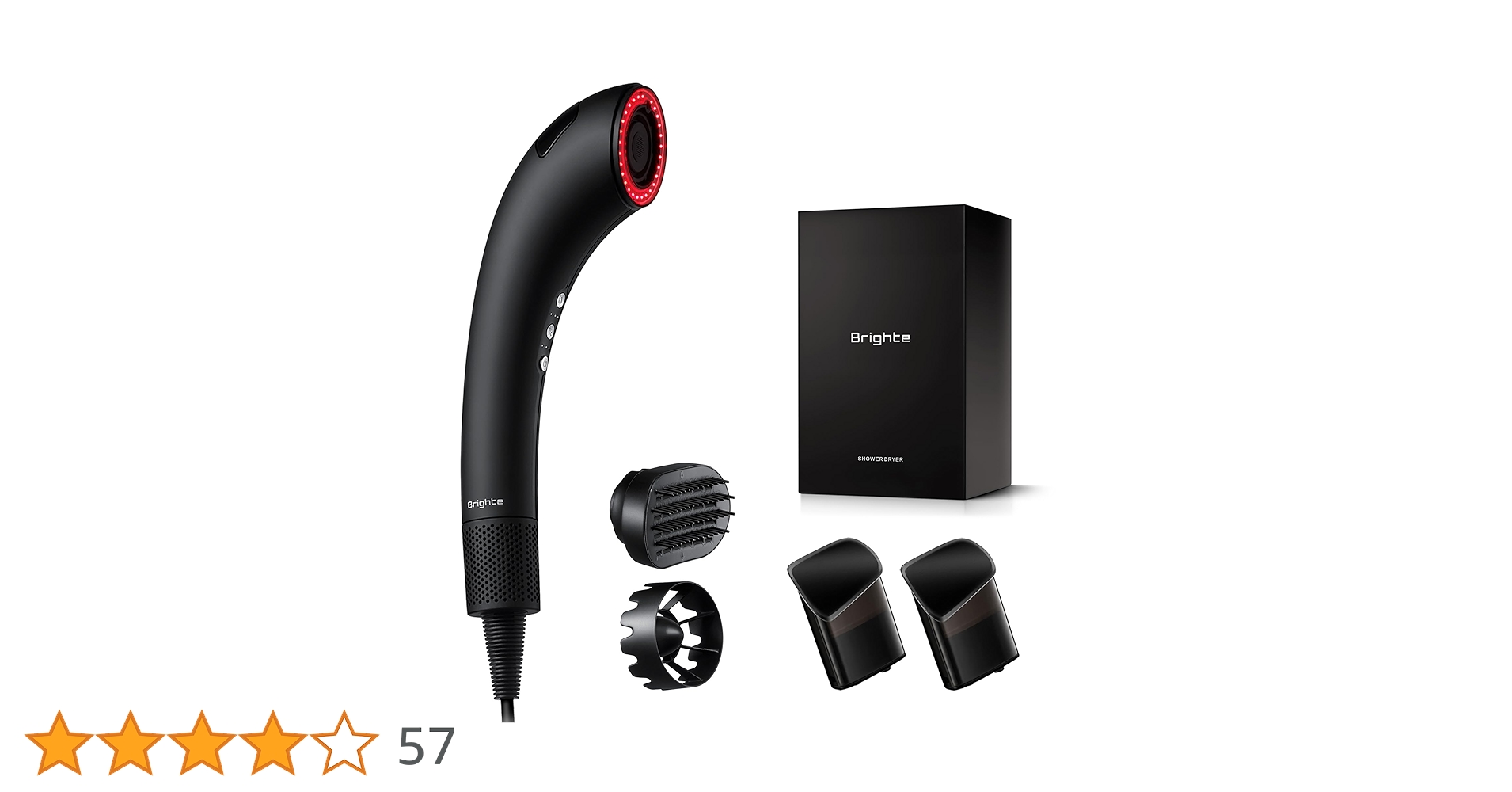 Amazon | 【佐々木希 アンバサダー】Brighte ブライト SHOWER DRYER +