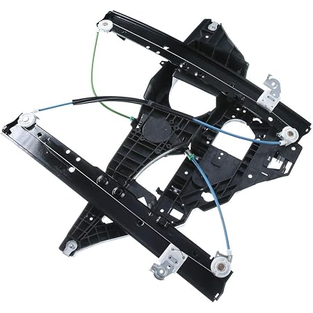 A-Premium Power Window Regulator With Panel (No Motor) - Front Right Passenger Side For 2007-2017 Ford Expedition & Lincoln Navigator