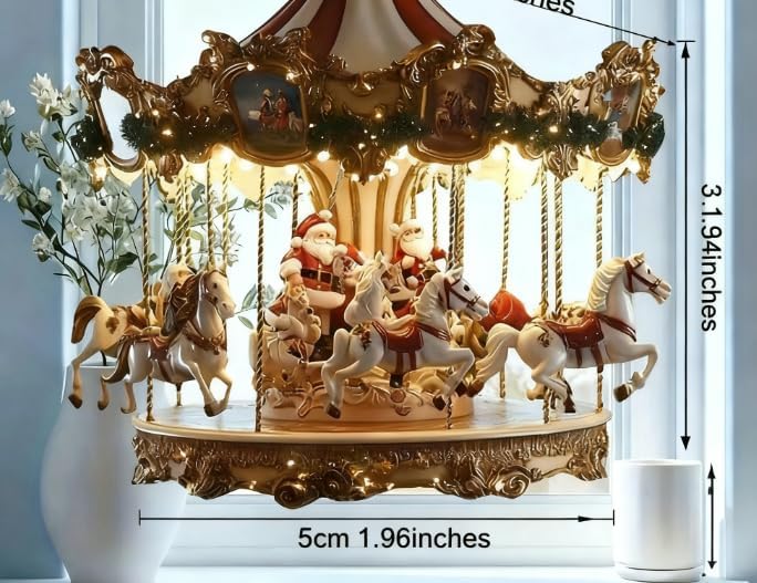 Enfeites de Natal de acrílico para pendurar em árvores, decoração de casa e presentes – decorações de Natal leves e duráveis com estampas vívidas