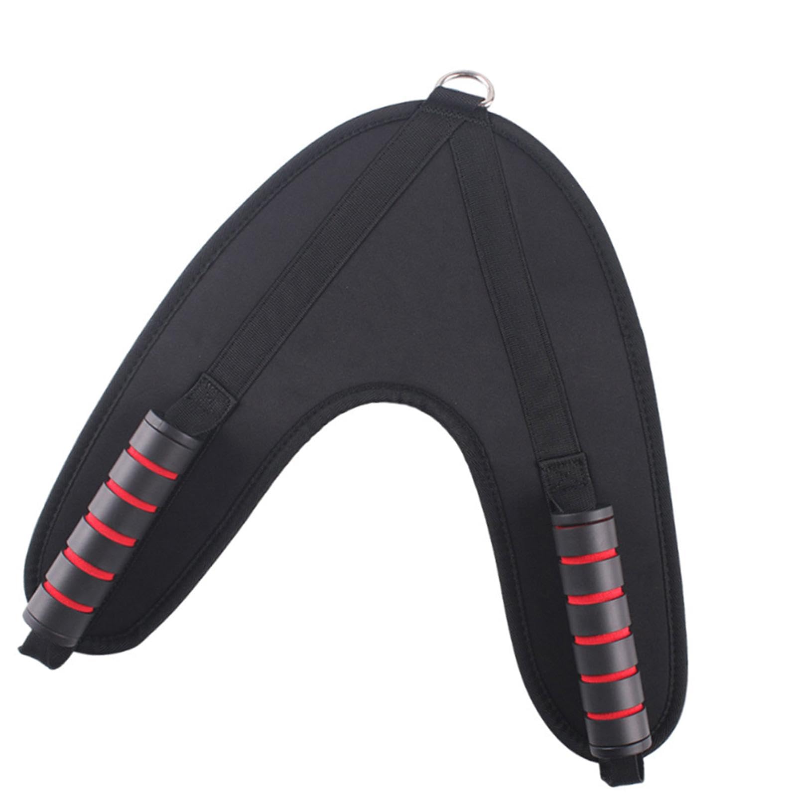 Ab Crunch Harness Men Women Fitness Core Muscle Training Back Exercise Strap Black Red Handle | Sports Equipment | Outdoor Sports Gear | Exercise Gear-image-40