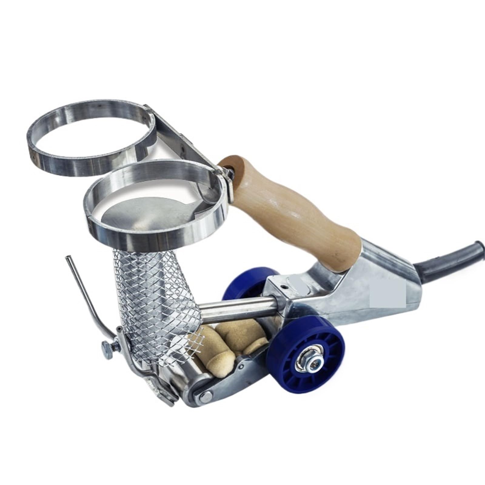 Coil Winder, Wood Veneer Joiner Sewing Machine Portable Stitching,for Motor, Spring, Ribbon