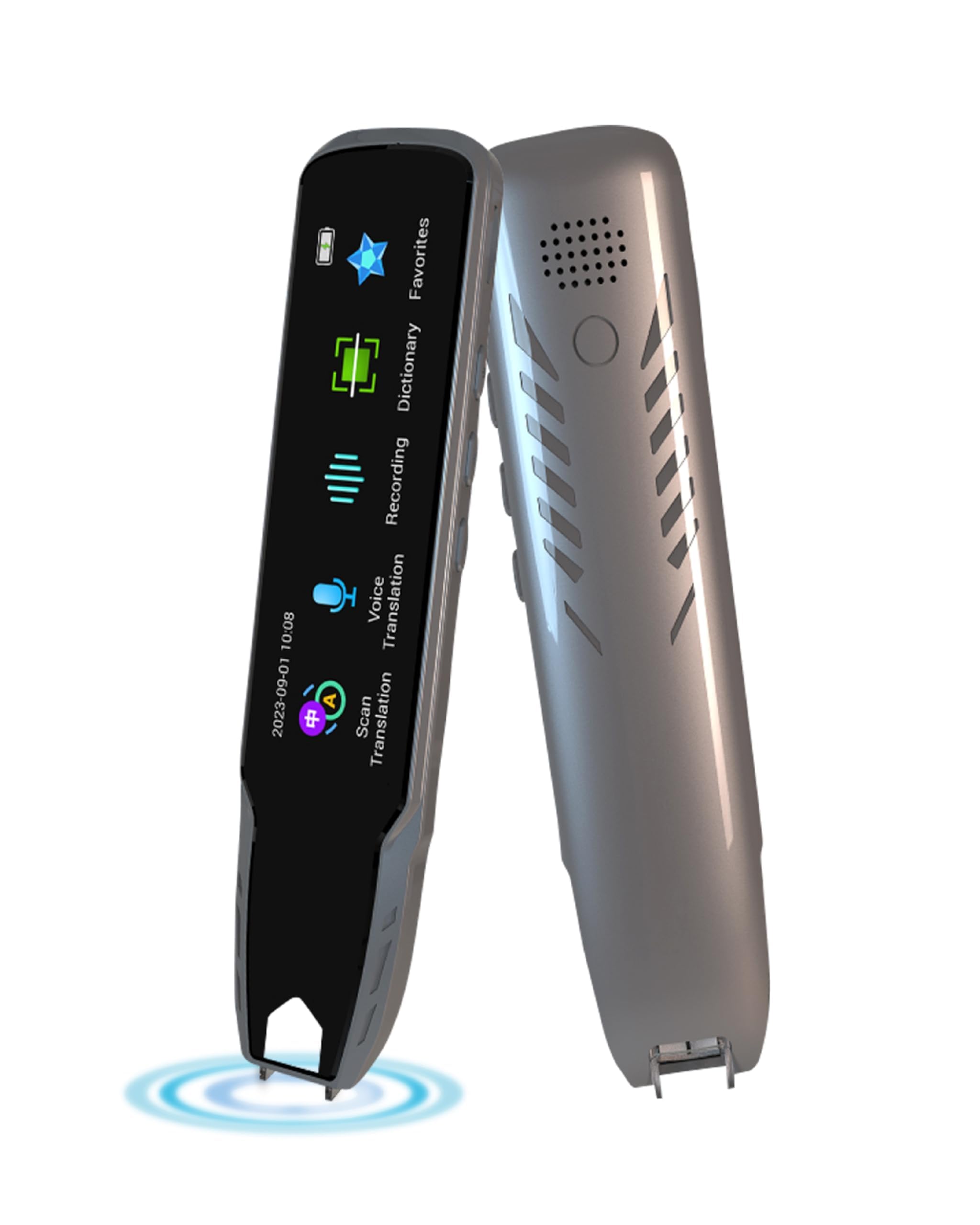 Language Translator Pen for Dyslexia, Offline Reader Pen Supports Real-Time Scan to OCR Text & Voice Translation, 112 Online Languades Dictionary Pens for Professionals, Meetings, Learning, Students