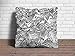 Oedim Cojín 40 x 40 cm Cebras Blanco y Negro