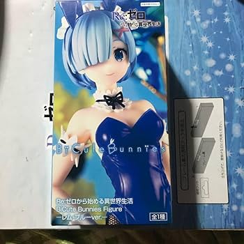 9個 BiCute Bunnies Figure レム バニー フィギュア Amazon | リゼロ BiCute Bunnies Figure レム ブルーver