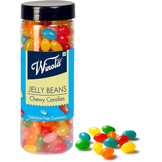 Winola Jelly Beans Candy Assorted Treats 280gm