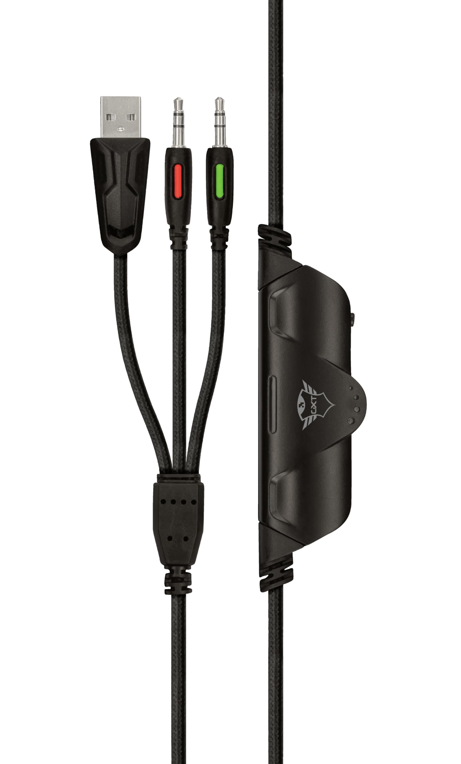 Trust GXT 460 Varzz Cuffie gaming illuminate per PC, Nero