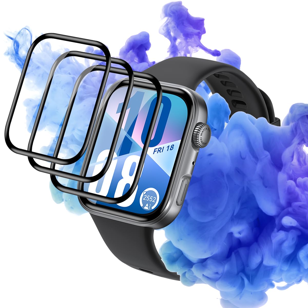 Amazon.co.jp: 対応 HUAWEI WATCH FIT 4 フィルム 画面保護フィルム