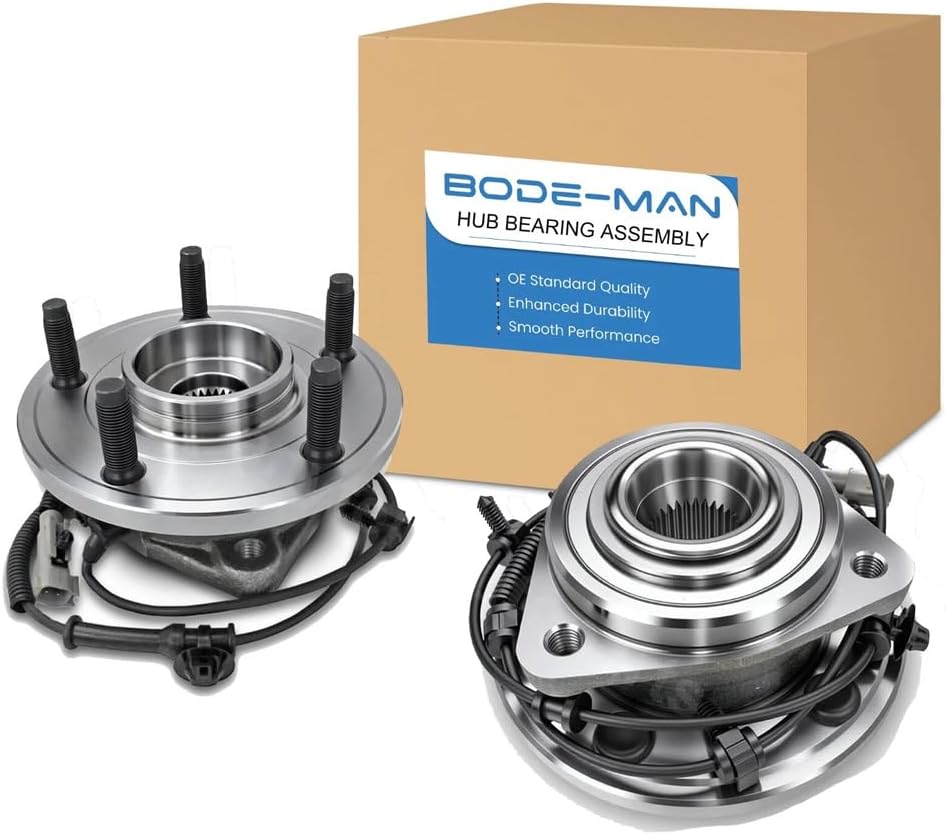 Pair Front Wheel Hub and Bearing Assembly for 2005-2010 Jeep Grand Cherokee