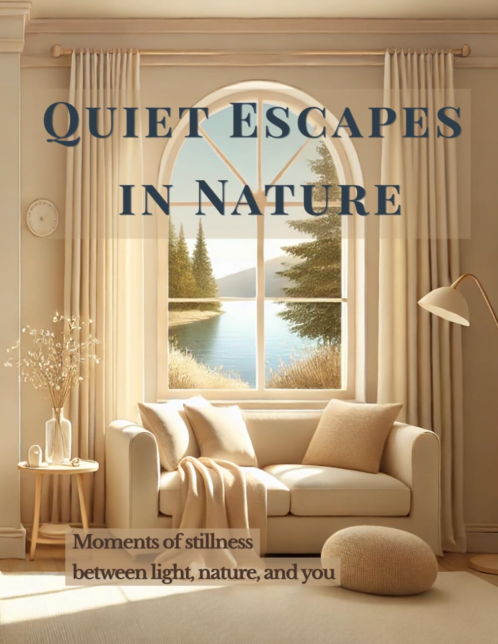 Quiet Escapes in Nature: Relaxing Coloring Book for Adults | Peaceful Outdoor Scenes & Summer Moments & Nature