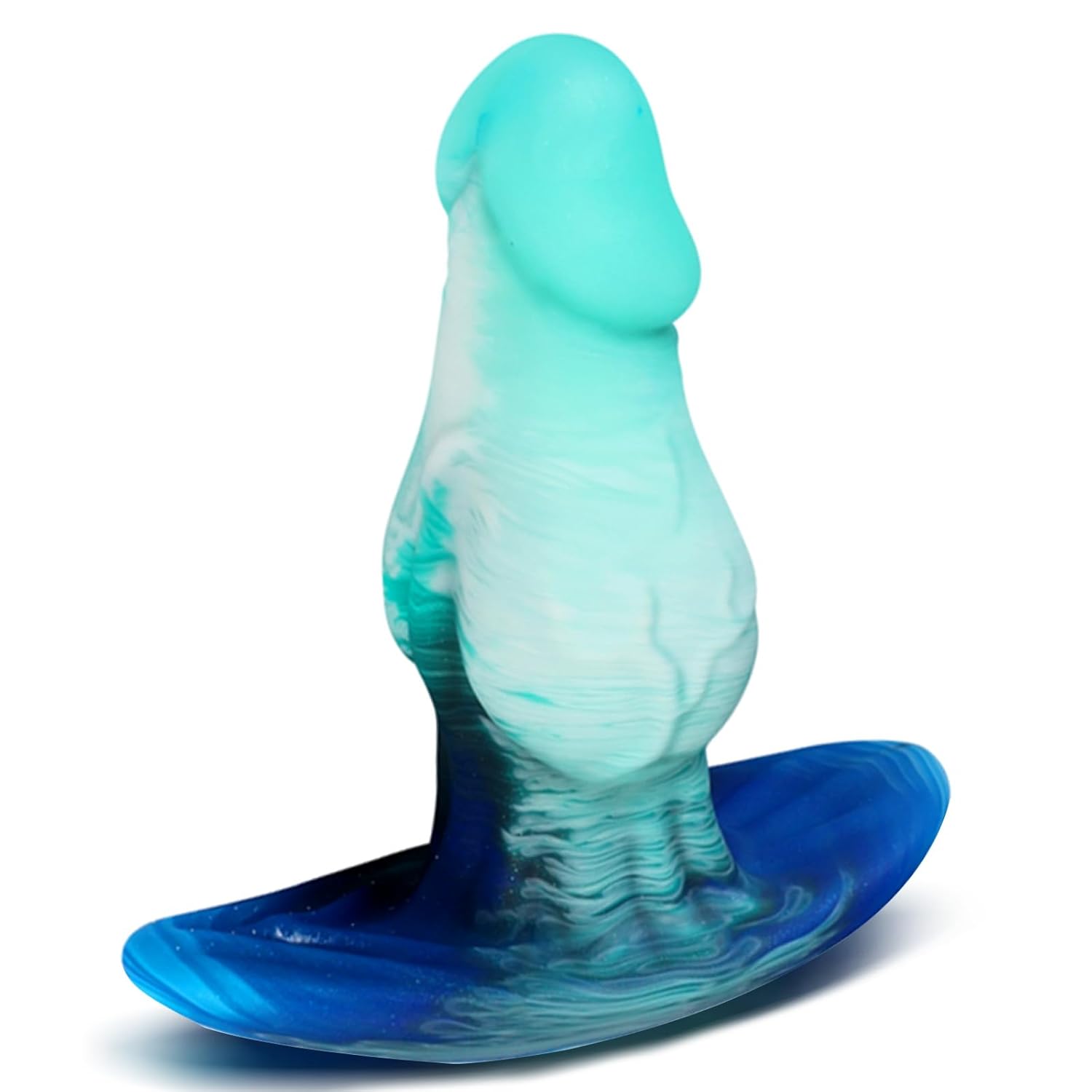 Anal Plug Realistic Dildo with Tapered Knot Wearable Butt Plug Silicone Anal Dilator Trainer Fantasy Prostate Massager G-spot