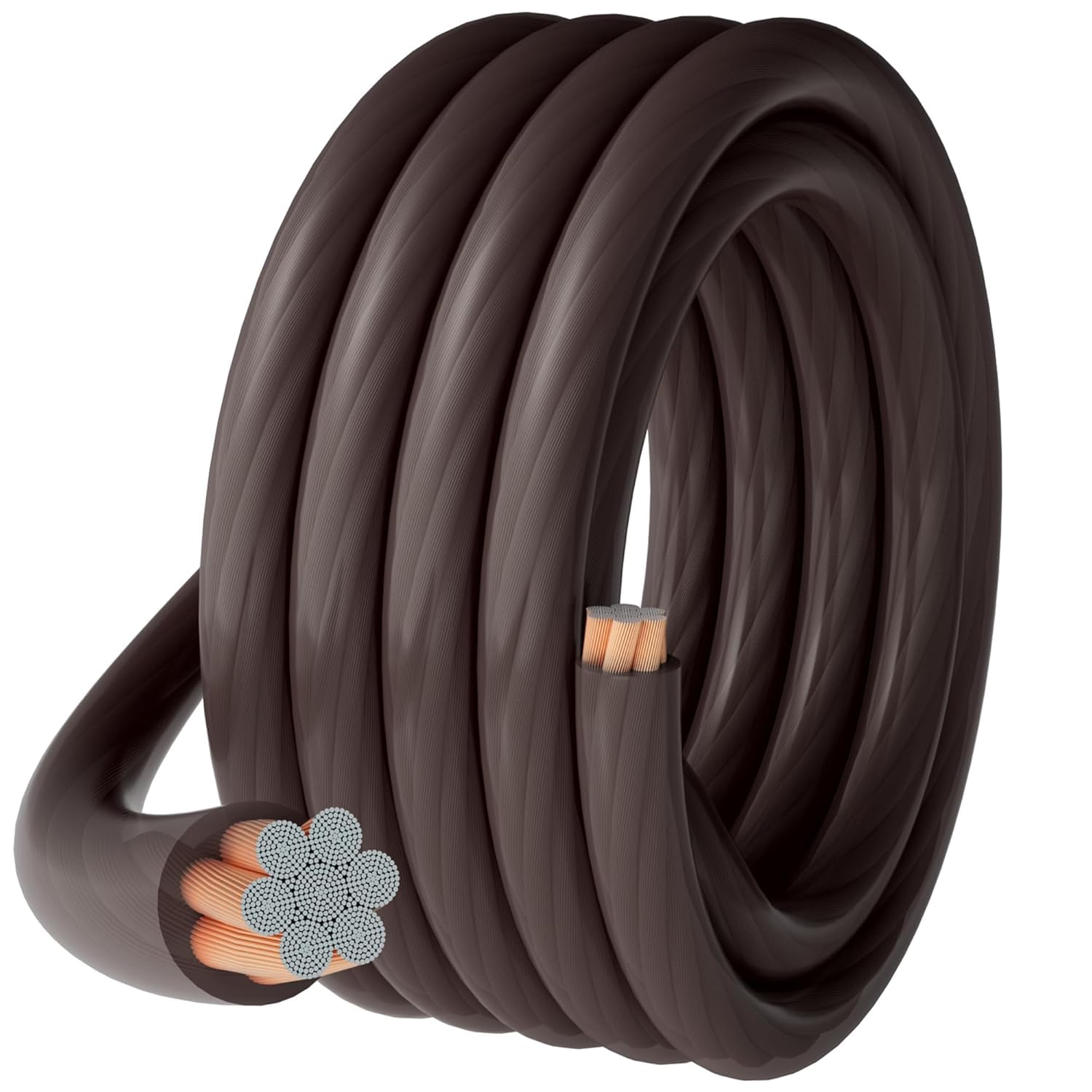 Cable calibre 4 AWG flexible de 20 pies para altavoz marino solar y audio de coche 7