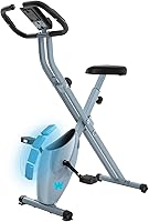Vista 10 de BARWING Bicicleta de Ejercicio Estática para Entrenamiento en Casa, Bicicleta de Interior Plegable de 5 en 1 para Personas Mayores, Capacidad