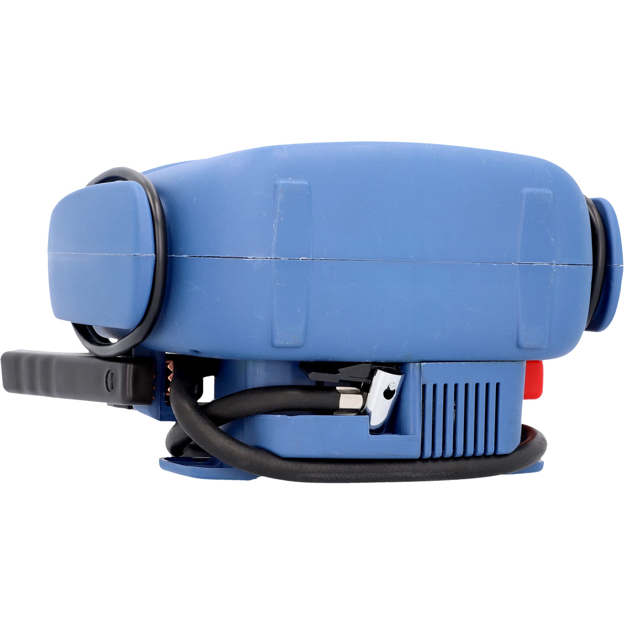 cartrend Station d'alimentation Portable avec compresseur intégré jusqu'à 7 Bar, USB et Connexion Voiture 12 V, 600 A