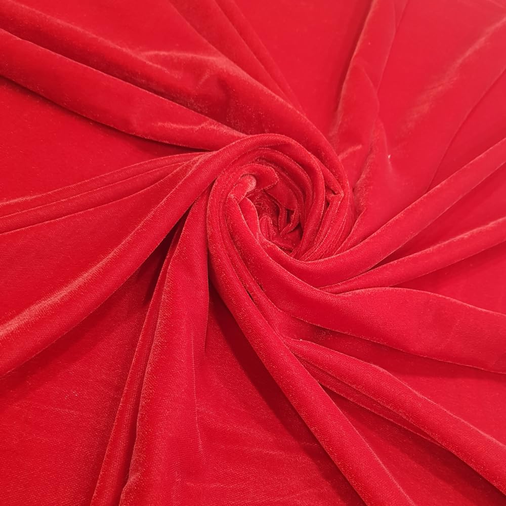 fabrimart Unstitched Blouse Fabric Material | Unstitched Blouse Pieces | Multipurpose 9000 Velvet Fabric for Women's Blouse - Soft, Smooth, and Silky-picture-43