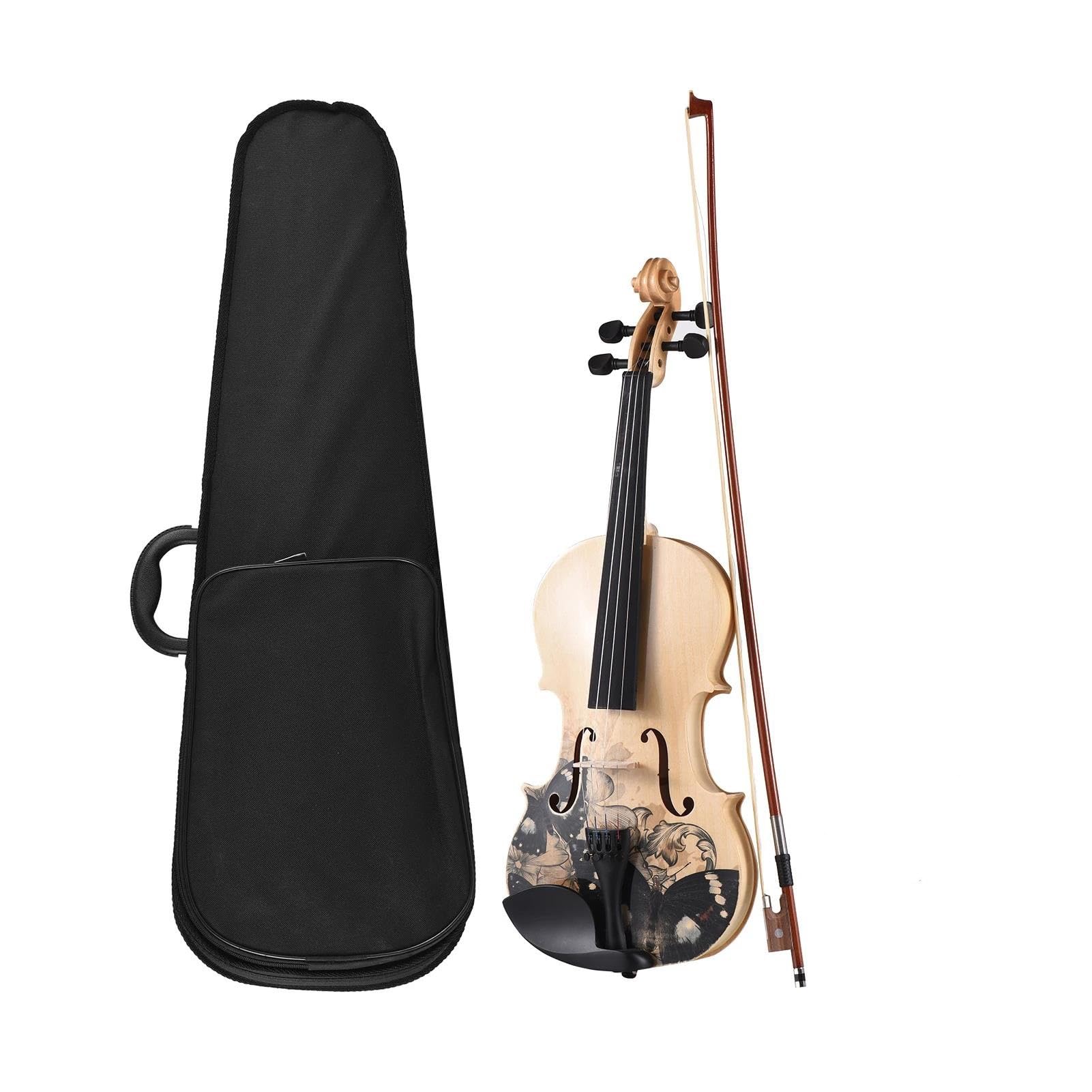 Violine 4/4 Akustik-Violine Lindenholz-Oberseite, 1/2-Violine(4-4 Violin)