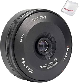 Amazon | 7artisans 35mm F5.6 パンケーキレンズ フルサイズ