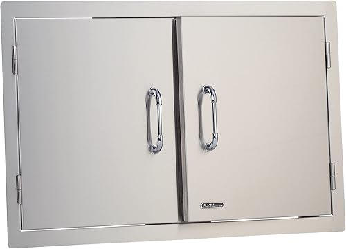 Miniatura 1 de Bull Outdoor Products Puerta doble de acero inoxidable de 25 pulgadas (33570)