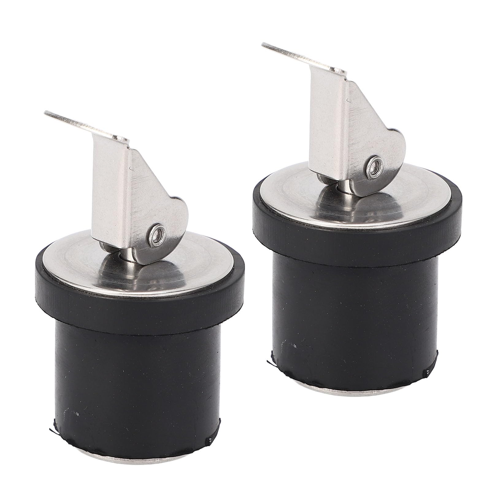 KIMISS Tappo di Scarico 19 Mm Tappo di Scarico per Barca 19 Mm Gomma in Acciaio Inossidabile per Yacht Marino - Tappo di Scarico a Vite a Compressione per Sigillatura