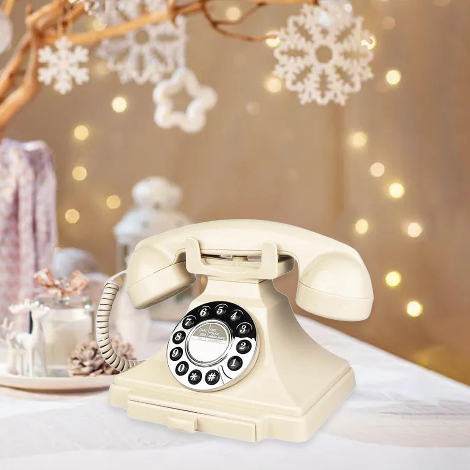 Milageto Libro degli Ospiti Audio Registratore telefonico per Matrimoni Registratore vocale Registra messaggi Audio Libro degli Ospiti Audio per la scrivania, Bianco