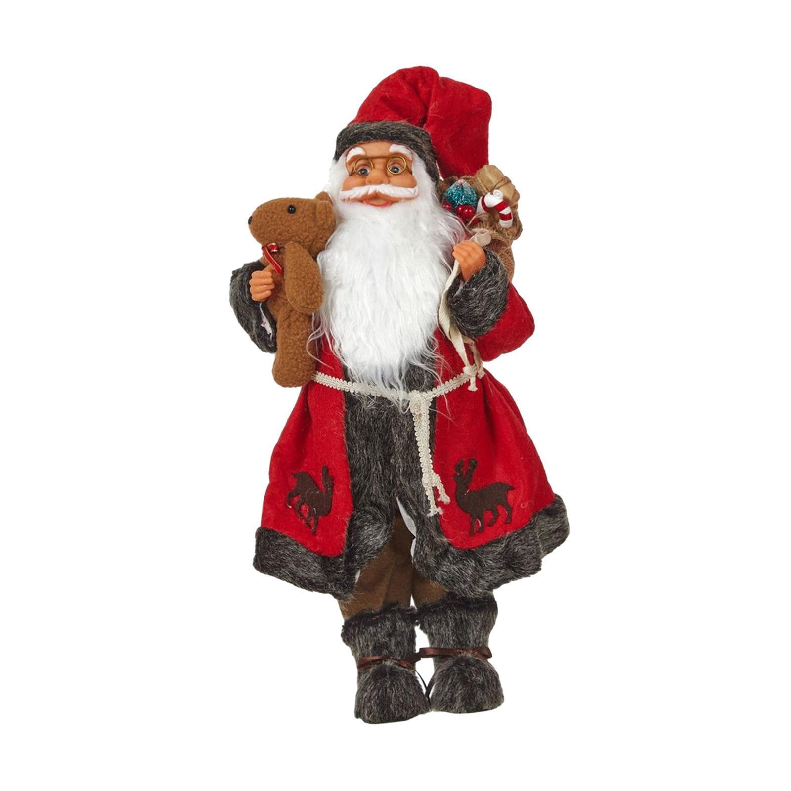 TWISAXC Santa Doll Santa Decor Toy For Fireplace Adding Cheerful To Holiday Atmosphere During Celebrations Centerpiece Holiday Decoration Claus Toys