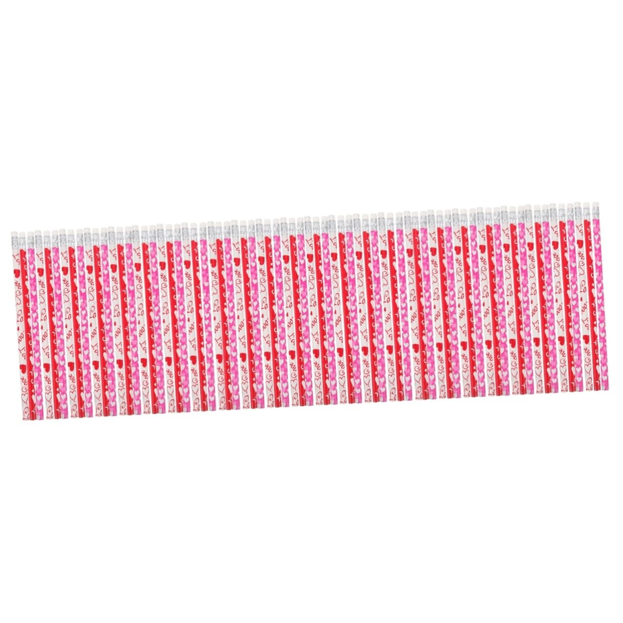NUOBESTY 3 Ensembles Crayon D'amour Hb Crayon Ergonomique Des Crayons Travail Du Bois Gomme Pastel Crayons D'exercice De De Bois Pour Enfants Peuplier 50 Pièces * 3