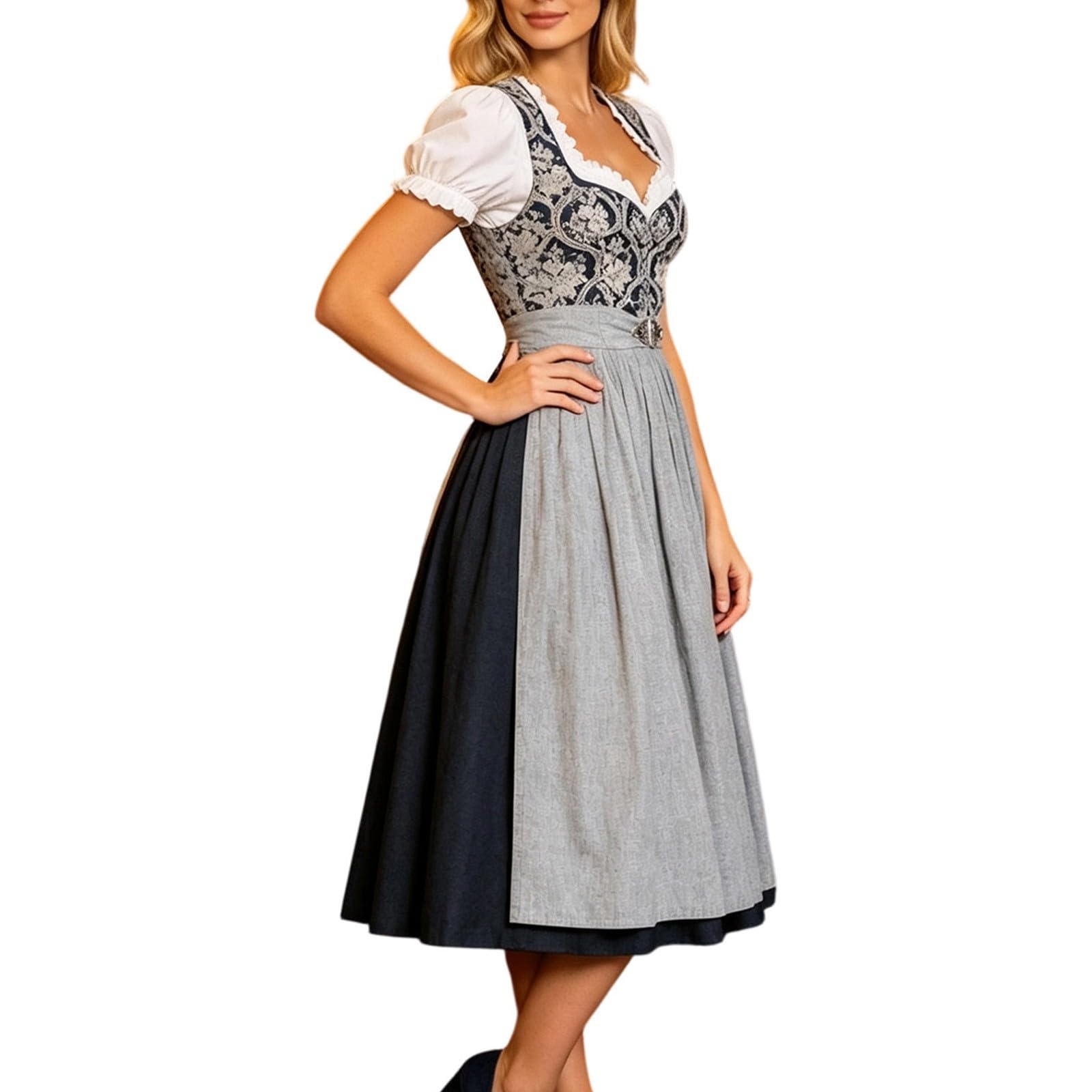 Dirndl Für Damen Samt Dirnsl Lang Dirdl Midi Trachtenrock Kaufen Generisch Schürze Dirndlschürze Dirndlkleid Kostüm Trachtenkleid 'Dirndl Gr 50 Oktoberfest Outfit Große Größen