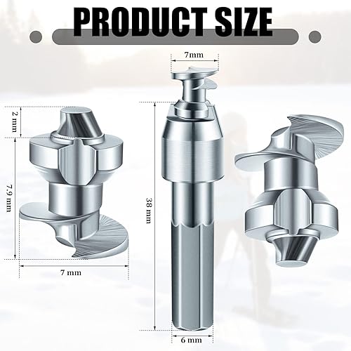 Miniatura 2 de 50 piezas de clavos de neumáticos de carburo para neumáticos de camión, tachuelas de nieve para neumáticos de moto de nieve con herramienta de