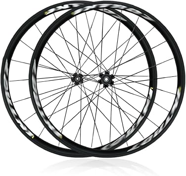 Aluminum Alloy Track Bike Wheelset 700C Fixed Gear Bike Front Rear Wheels Single Speed 100/120mm V Brake 20/24H Bearing Hubs Height 30mm