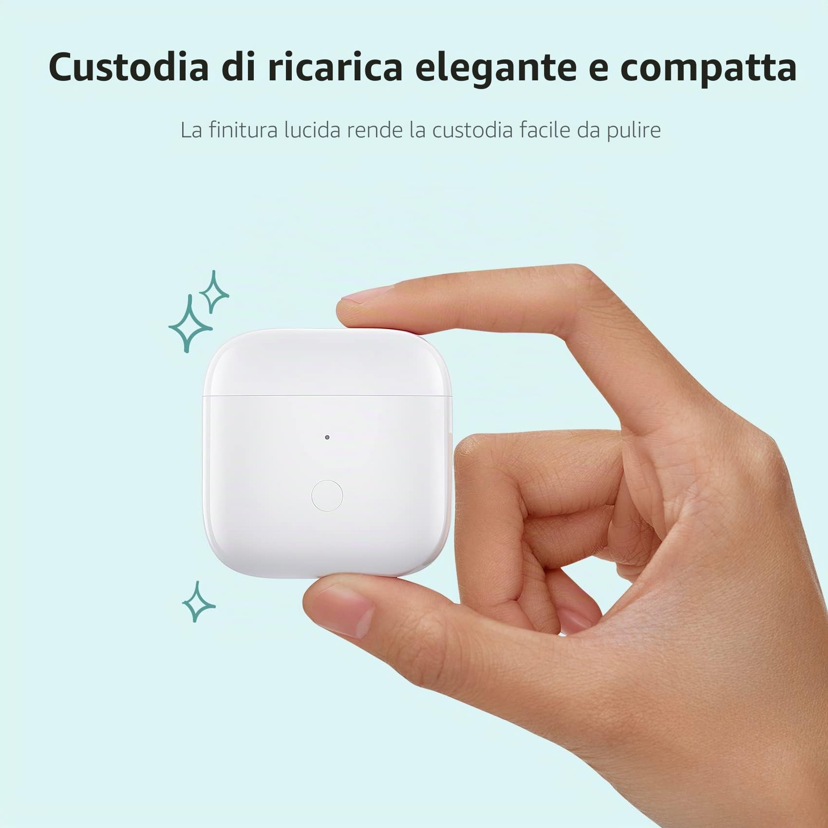 XIAOMI Redmi Buds 3 Cuffie Bluetooth Wireless 5.2 Redmi Buds 3 Cuffie Semi-interne, Durata 20 Ore, Touch Control, Resistenza alla Polvere IP54, Bianco
