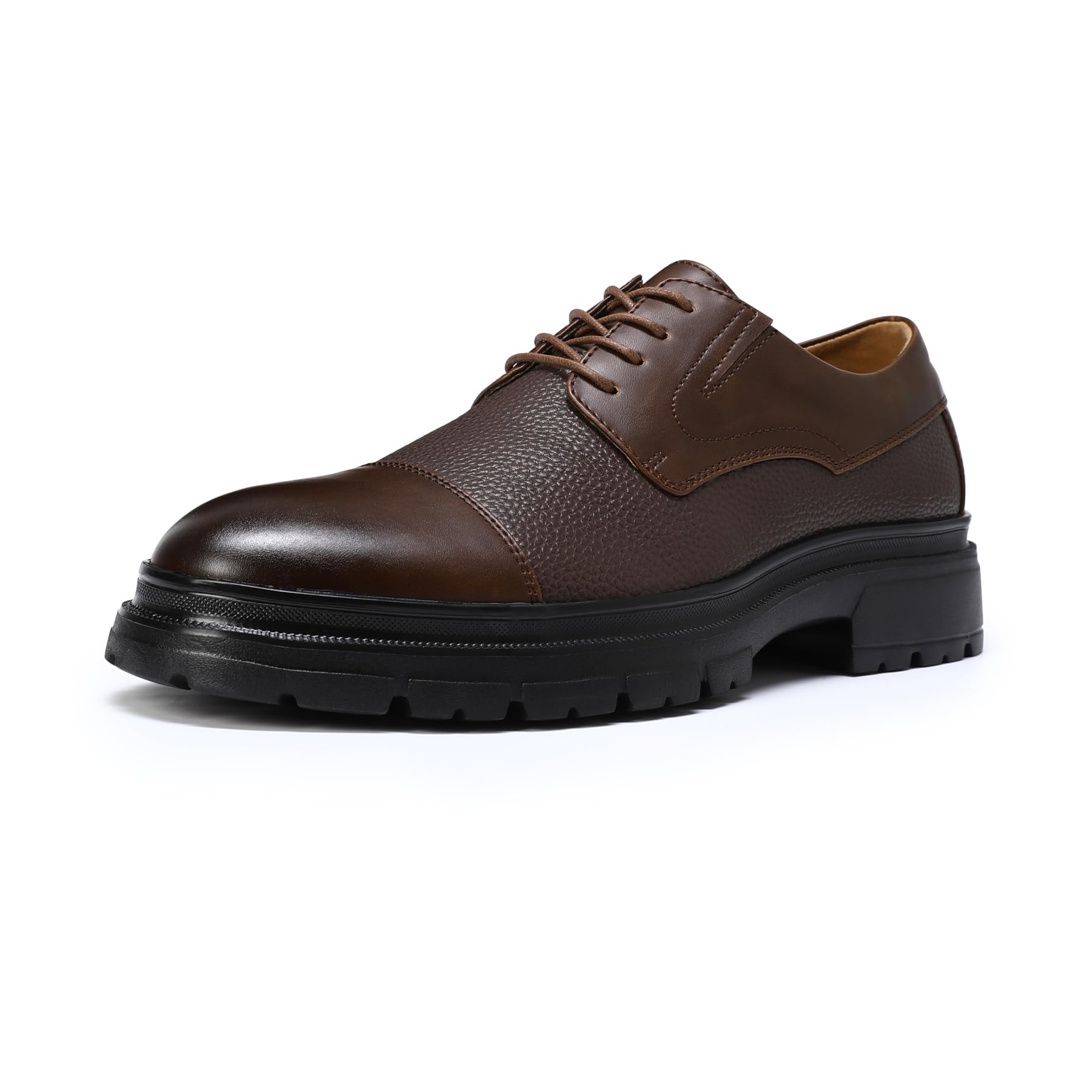 Allthemen Derby Uomo Casual Business Scarpe Eleganti Basse Stringate Oxford da Abito Sposa Comode