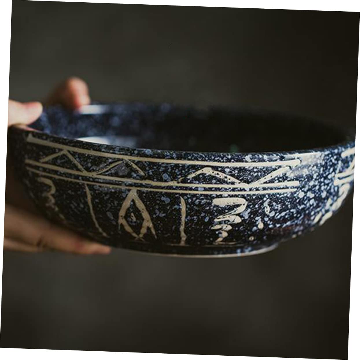 1 szt. Udon serwowanie prosty ryż tajska rodzina sałatka pojemniki na deser miska duża zastawa stołowa ceramiczna ramen dla ryb dekoracyjna przekąska jedzenie restauracja płatki domowe przystawki mieszanie kolorów