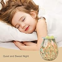 Vista 4 de Electric Wax Melts Warmer Burner Essential Oil Warmer Wax Tart Burner Fragrance Night Light Aroma Decorative for Home Office Bedroom Living Room