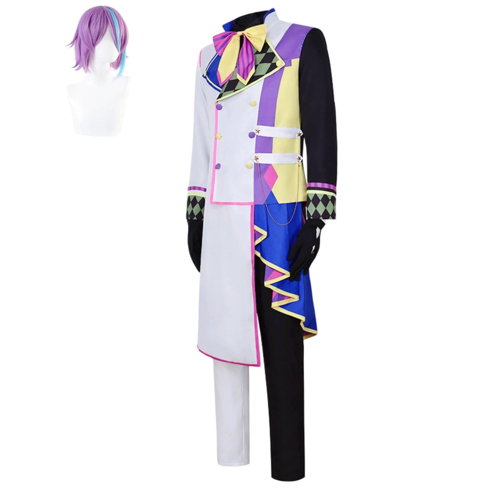 Halloween Kostüm für Erwachsene, Karneval Rollenspiel Cosplay Komplettset – Rui Kamishiro Stil