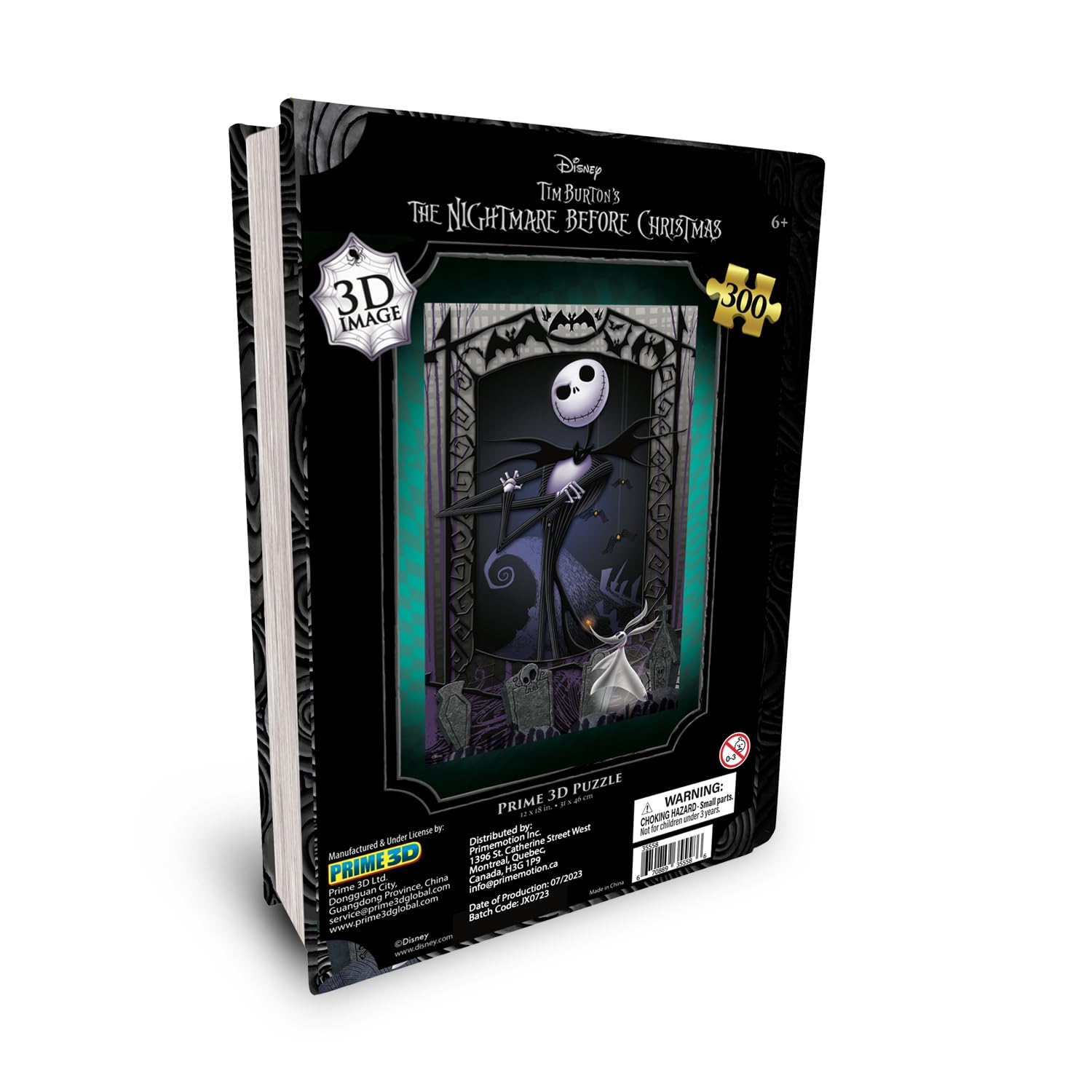 Amazon.com: Prime 3D Disney Nightmare Before Christmas, 300-Piece