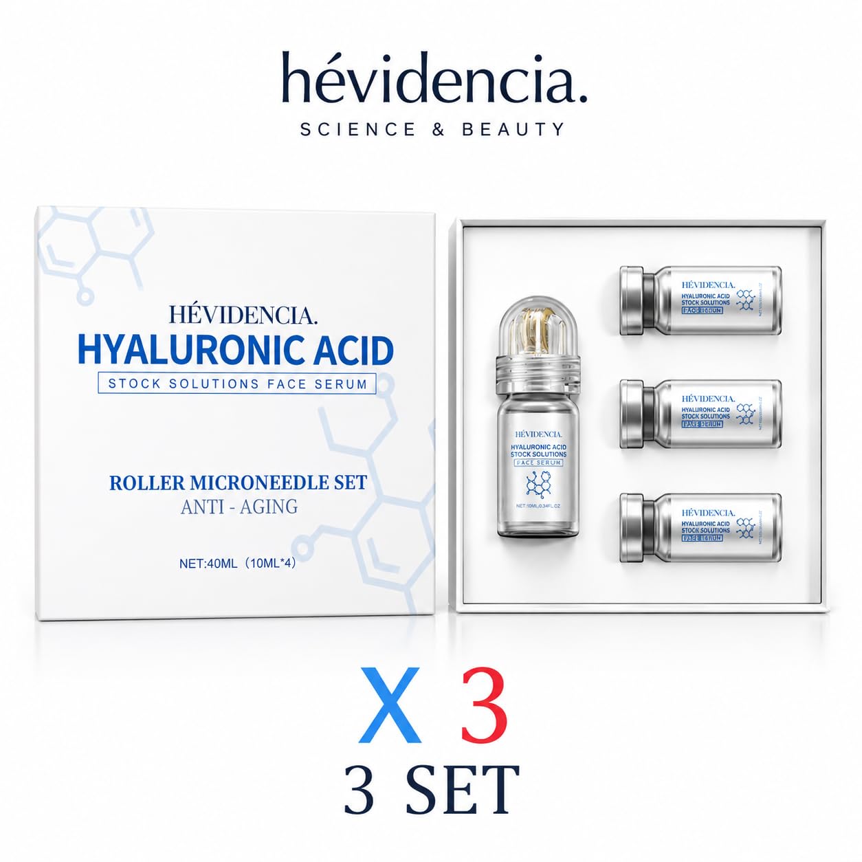 Sérum Visage NAD+ & Peptides Bioactifs – Anti-Âge Lissant & Raffermissant – Acide Hyaluronique – Régénération Cellulaire – Rides & Ridules – Tous Types de Peaux – 30ml