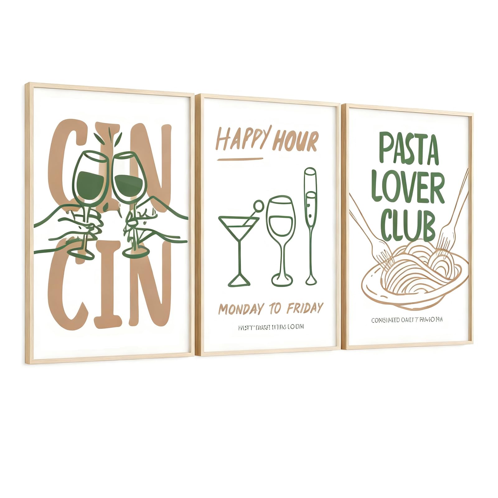 TWISAXC Shower Wall Art Set Of 3 Elevates Dining Room And Kitchen Decor With Funky Coffee And Wine For Cozy Living Brings, #3