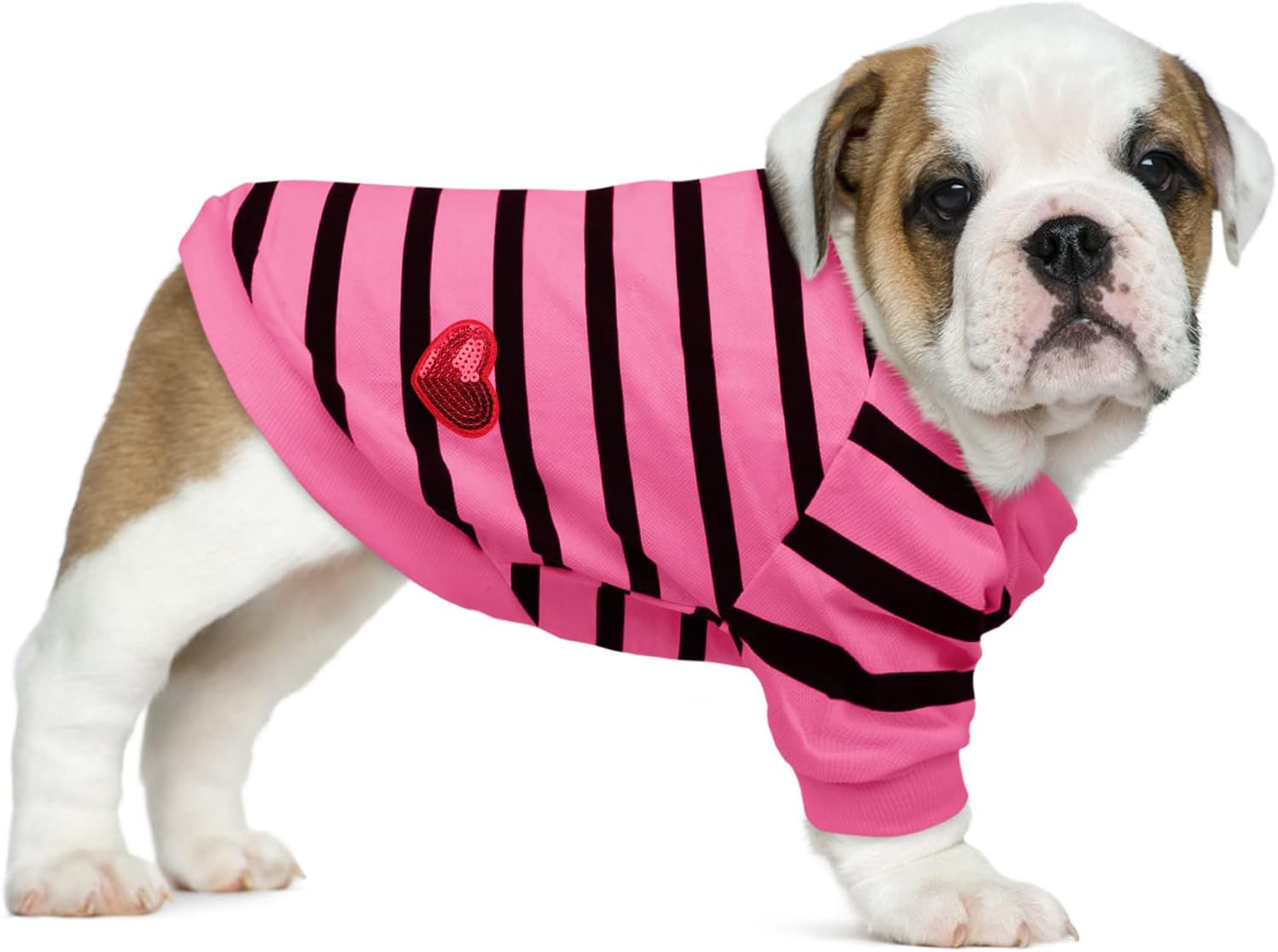 Preferhouse Pet Dog Striped TShirt Dogs Cats Cotton Vest