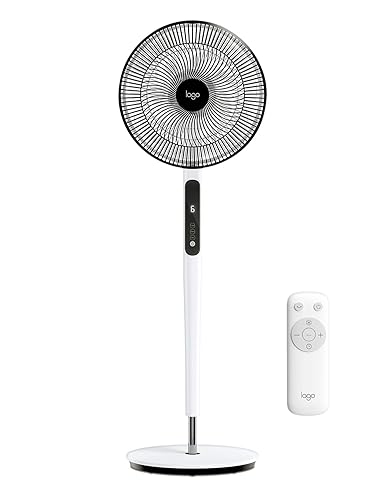 Lago Ventilador oscilante de pedestal de suelo de 9 velocidades de diámetro de 14 pulgadas con control remoto eléctrico 9 velocidades de viento