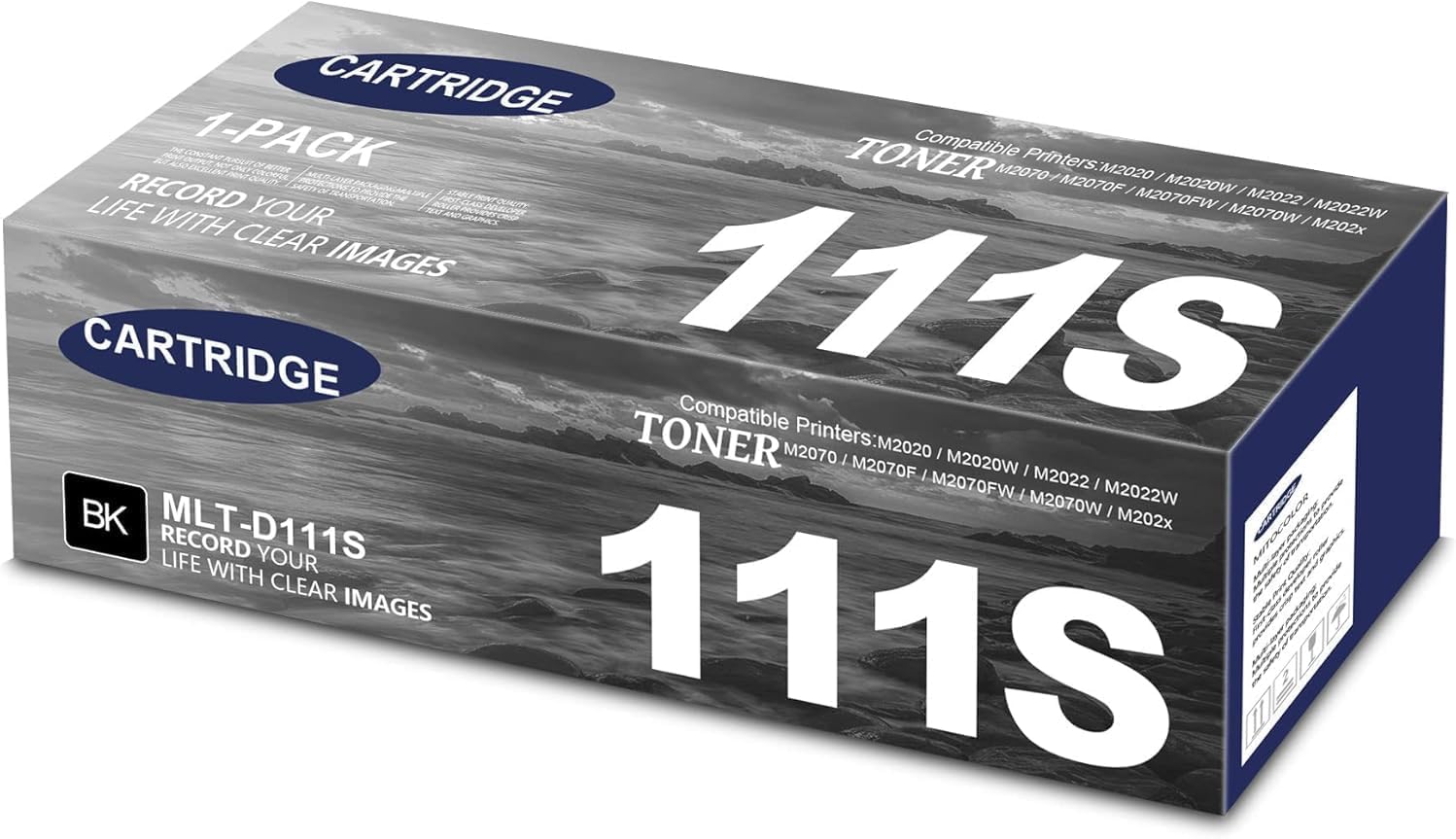 MLT-D111S Toner Cartridge Replacement for Samsung 111S MLTD111L Toner for Xpress SL-M2020W SL-M2070FW SL-M2070W M2020 M2024W M2026W M2070 Laser