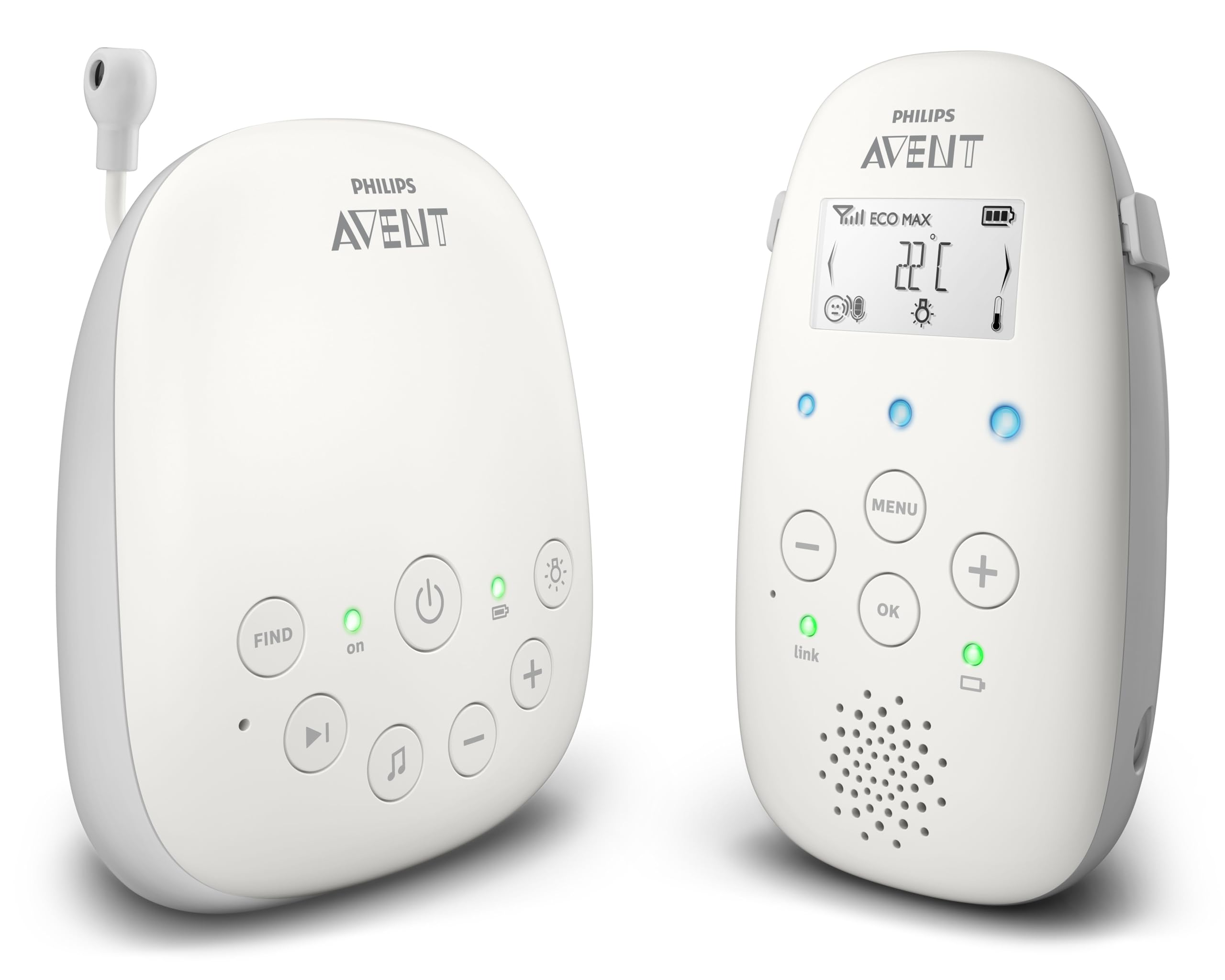 Philips Avent SCD713/26 Elektroniczna Niania, Biały