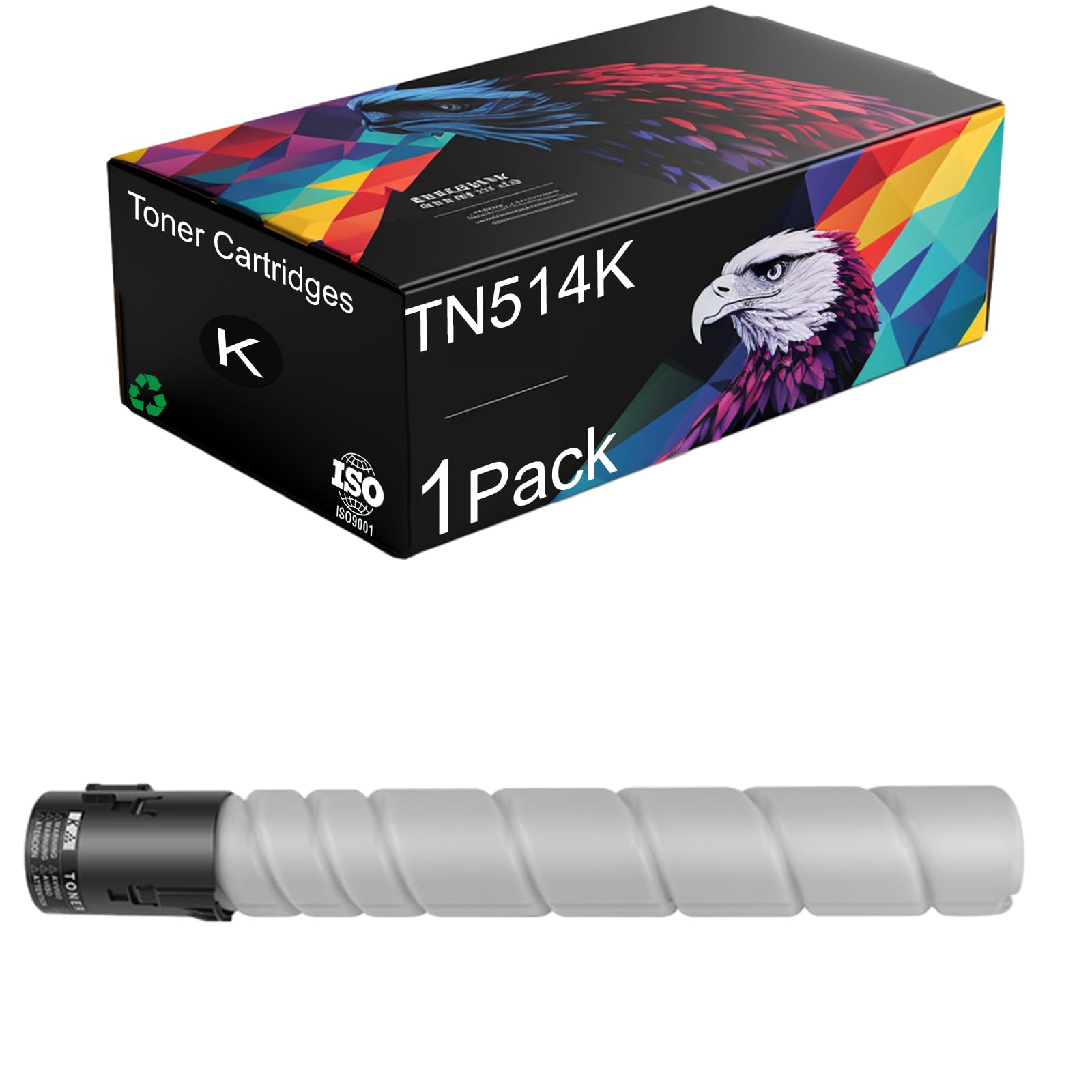 Amazon.com: TN514K TN-514K Toner Cartridge Compatible for Konica