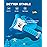 ZIONOR Kids Swim Goggles, G1MINI SE Anti-Fog Swimming Goggles for Kid Child 6-14