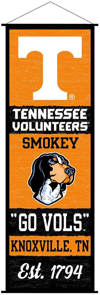 Tennessee Volunteers Banner and Scroll Sign
