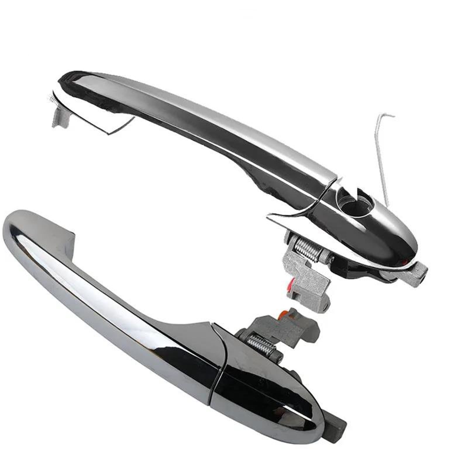 Hetevscck A Pair For Fiat 500 2007-2020 735592026 735592012 Left Right Car Outer Door Handle(A Pair)