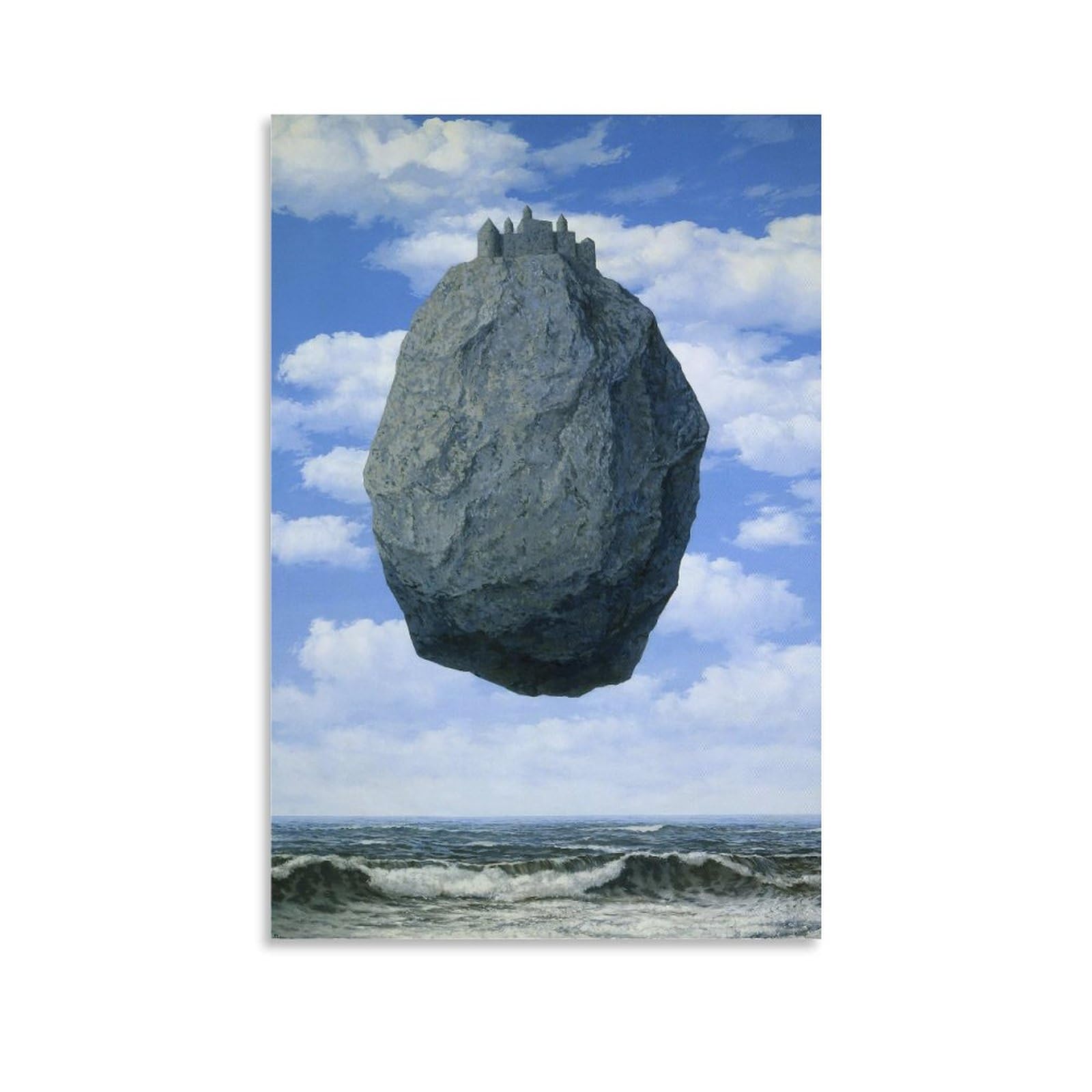 Amazon.co.jp: Rene Magritte ルネ・マグリットの有名な絵画「ピレネー