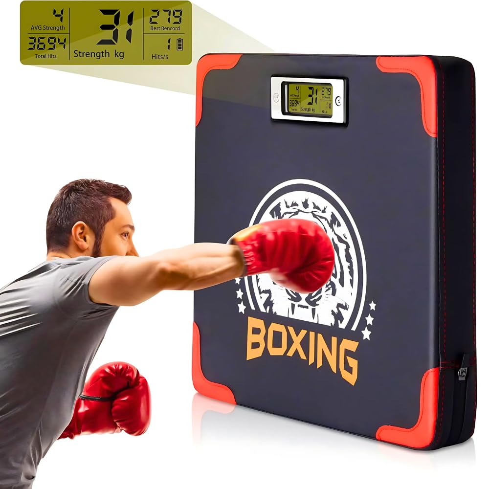 Drumstone ๐๐ ๐๐๐๐ซ๐ฌ ๐๐๐ซ๐ซ๐๐ง๐ญ๐ฒ Ultimate Boxing Machine for All Ages - Durable, Accurate, and Space-Saving, High-Performance Punch Tracker with Real-Time Feedback & Heavy Strike Mode.