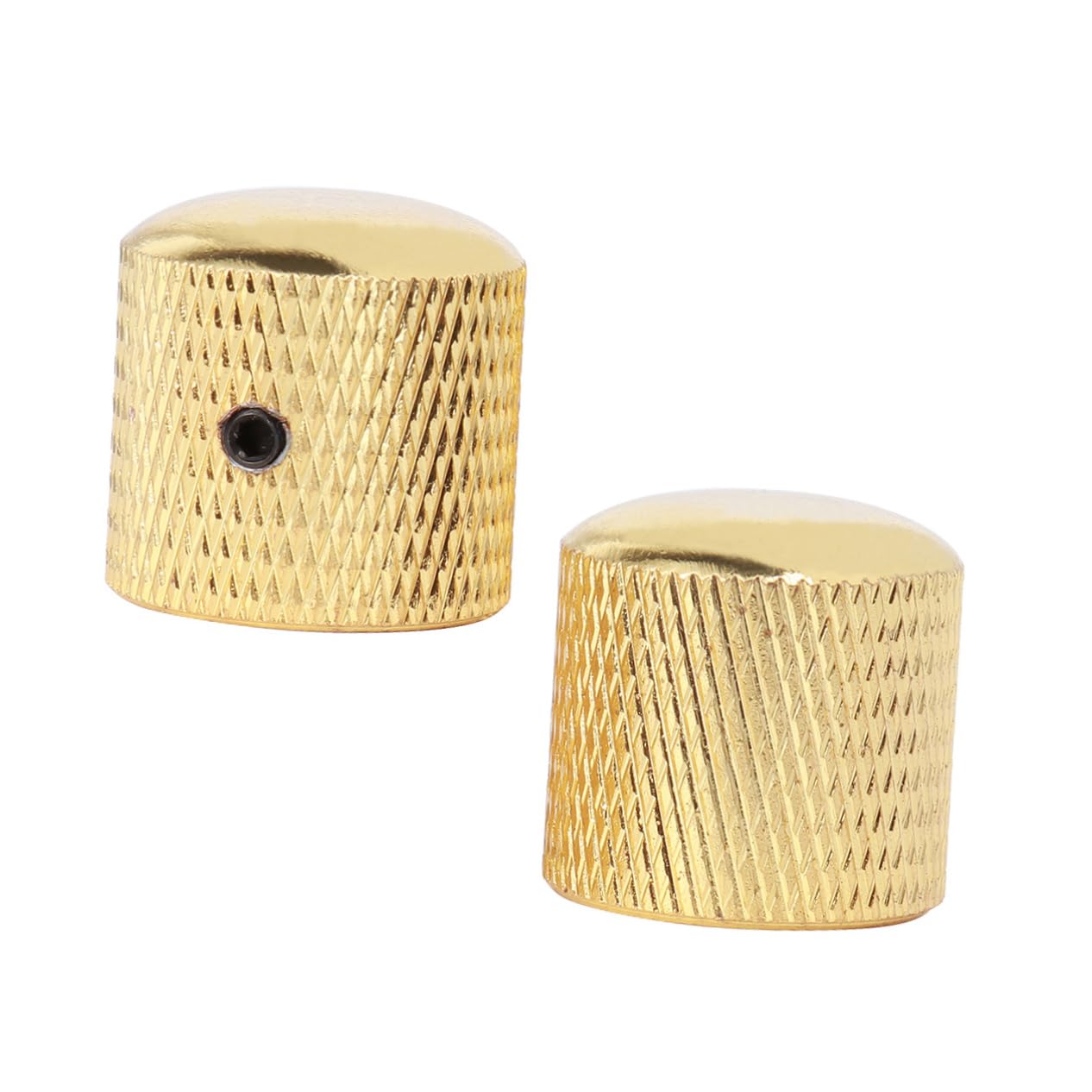 NULYLU Rotary Bass Guitar Knobs Volume and Tone Control Knobs Set for Guitar Hardware