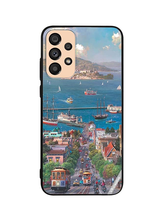 VR CreativeProtective Case Cover For Samsung Galaxy A33 5G Park West Gallery Design Multicolour