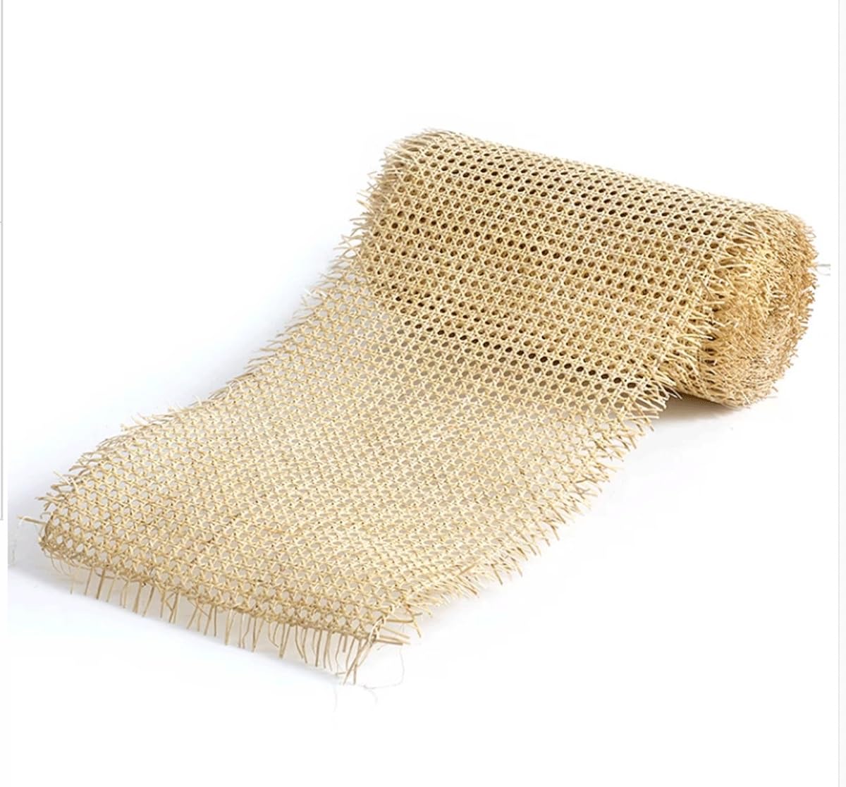 Rattan Naturale Rotolo Rotolo Di Fettuccia In Rattan Naturale Foglio Di Fettuccia Di Canna Foglio Di Tessitura Di Canna Vimini Sedia Per Mobili Upcycling, Progetti Fai Da Te, Decorazioni Per La Casa (