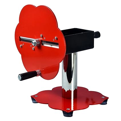 Xiran 2 Blade Stainless Steel and Metal Wafer Maker Potato Slicer - Black (MS Flower Chipser - Jumbo)